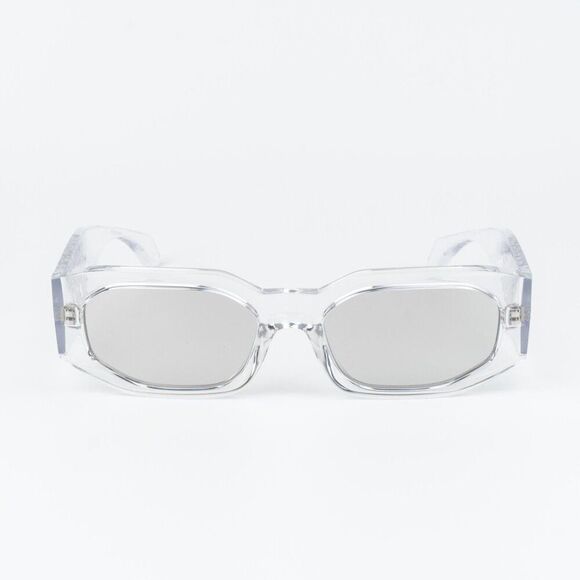 Versace Women Sunglasses Transparent Mirror Silver Rectangle VE4489U 148/8V main image 8